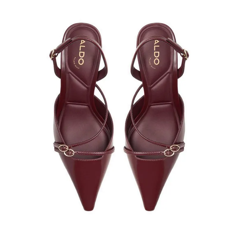 Marietta Women'S Heeled Shoes - Bordo