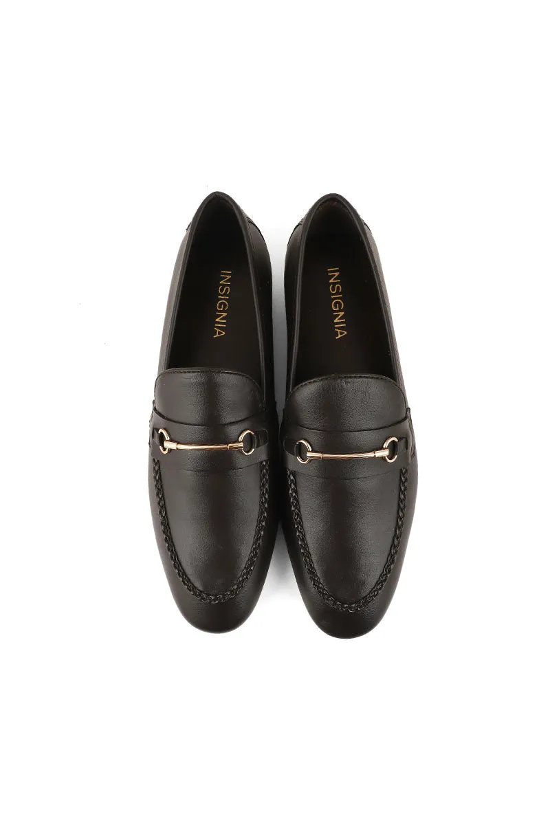 Men Formal Loafers M38080-Coffee