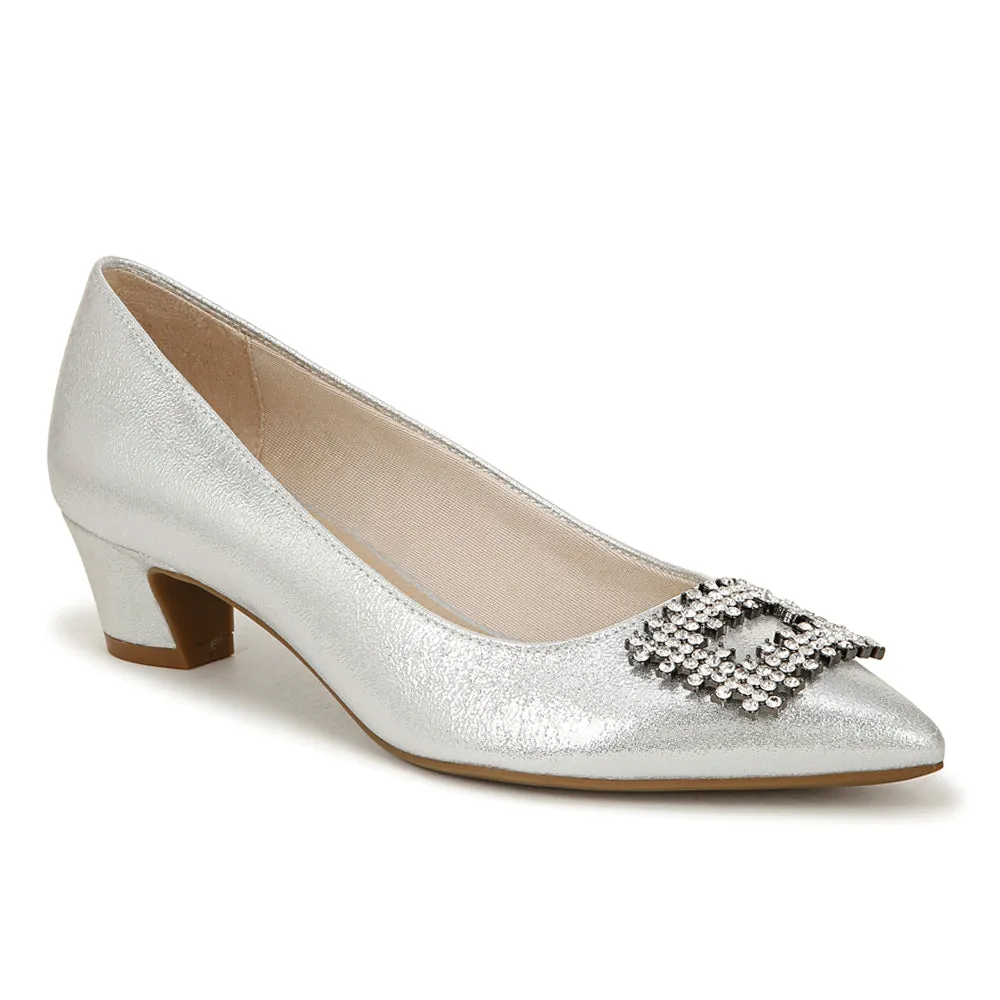 Minx Bling Metallic Pointed Toe Pumps
