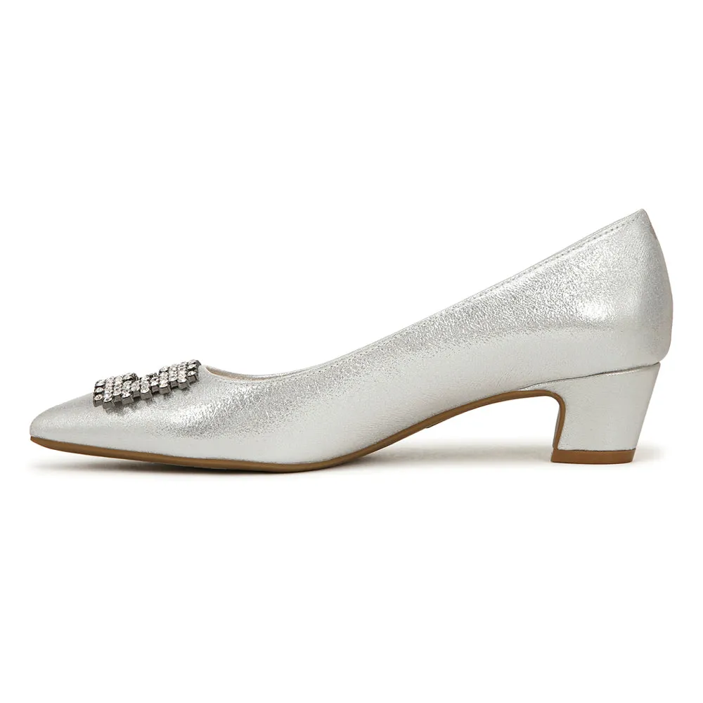 Minx Bling Metallic Pointed Toe Pumps