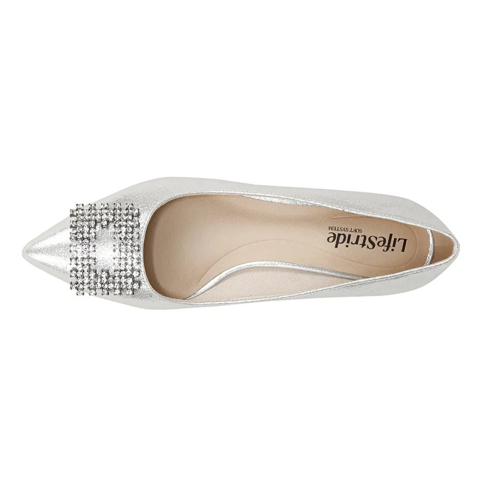 Minx Bling Metallic Pointed Toe Pumps