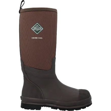 Muck Men's Chore Xpress Cool™ Tall 17" WP Rubber Work Boot - Brown - CHCT-900