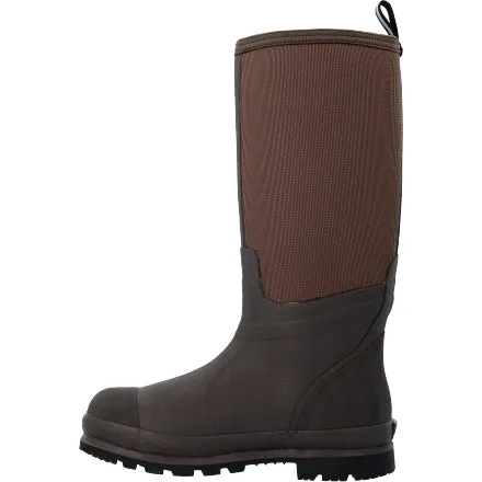 Muck Men's Chore Xpress Cool™ Tall 17" WP Rubber Work Boot - Brown - CHCT-900