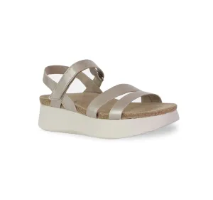 Munro Women's Juniper Sandal - Taupe Metallic