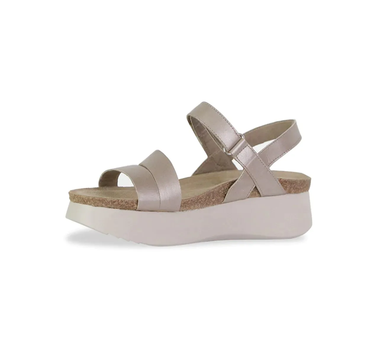 Munro Women's Juniper Sandal - Taupe Metallic