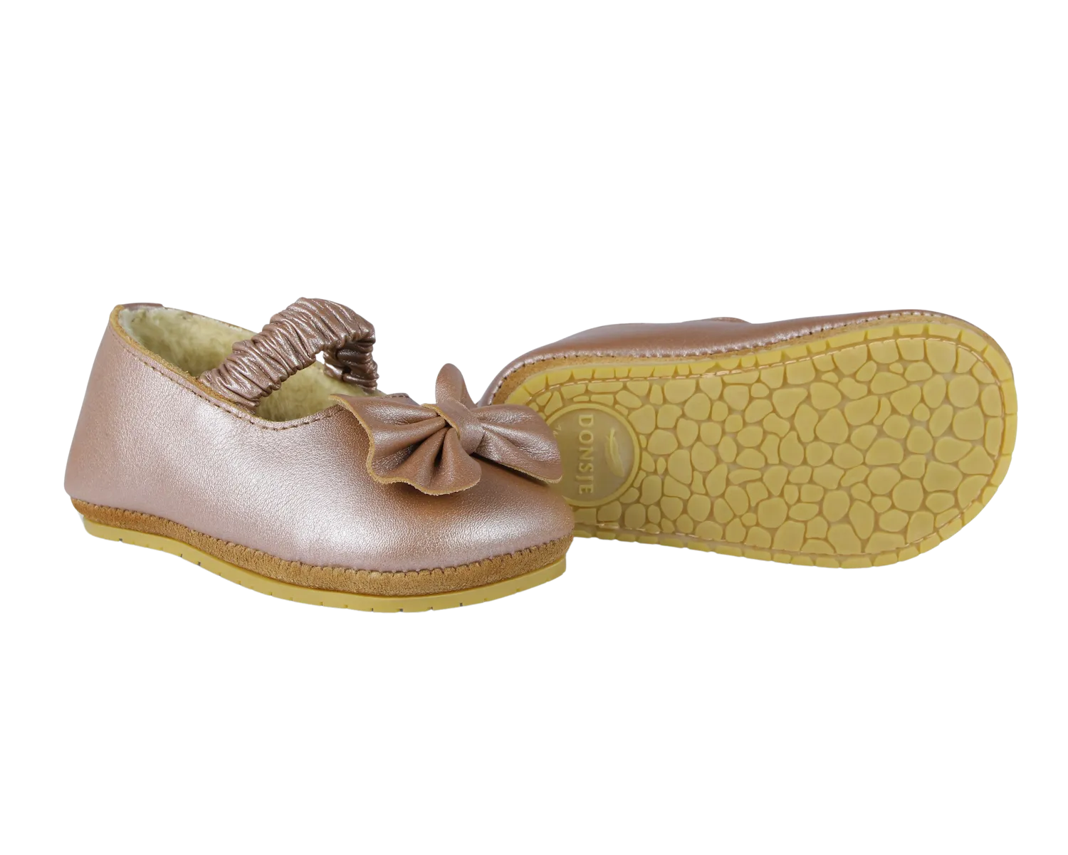 Neni Ballerinas | Clay Metallic Leather