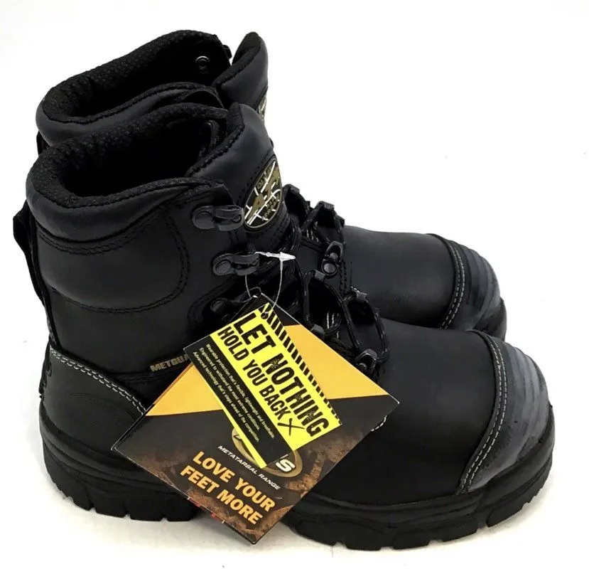 NIB Oliver Men's Black Series 6" Soft Toe Work Boots - Size 6