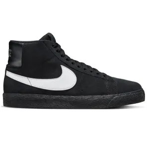 Nike SB Blazer Mid Skate Shoe - Black/White-Black-Black