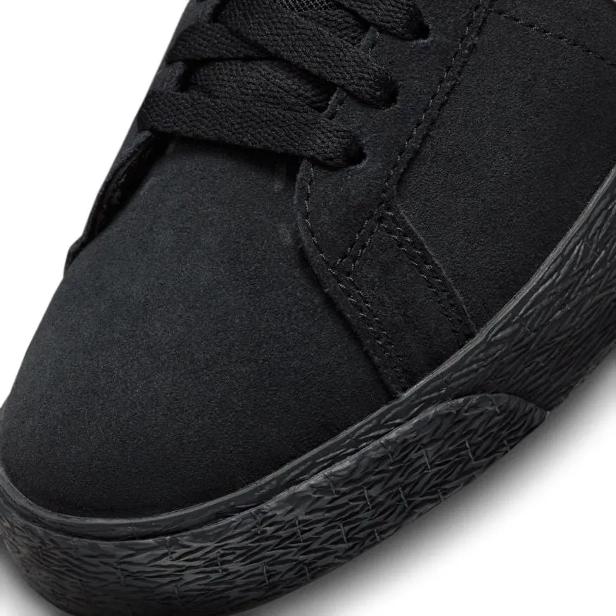 Nike SB Blazer Mid Skate Shoe - Black/White-Black-Black