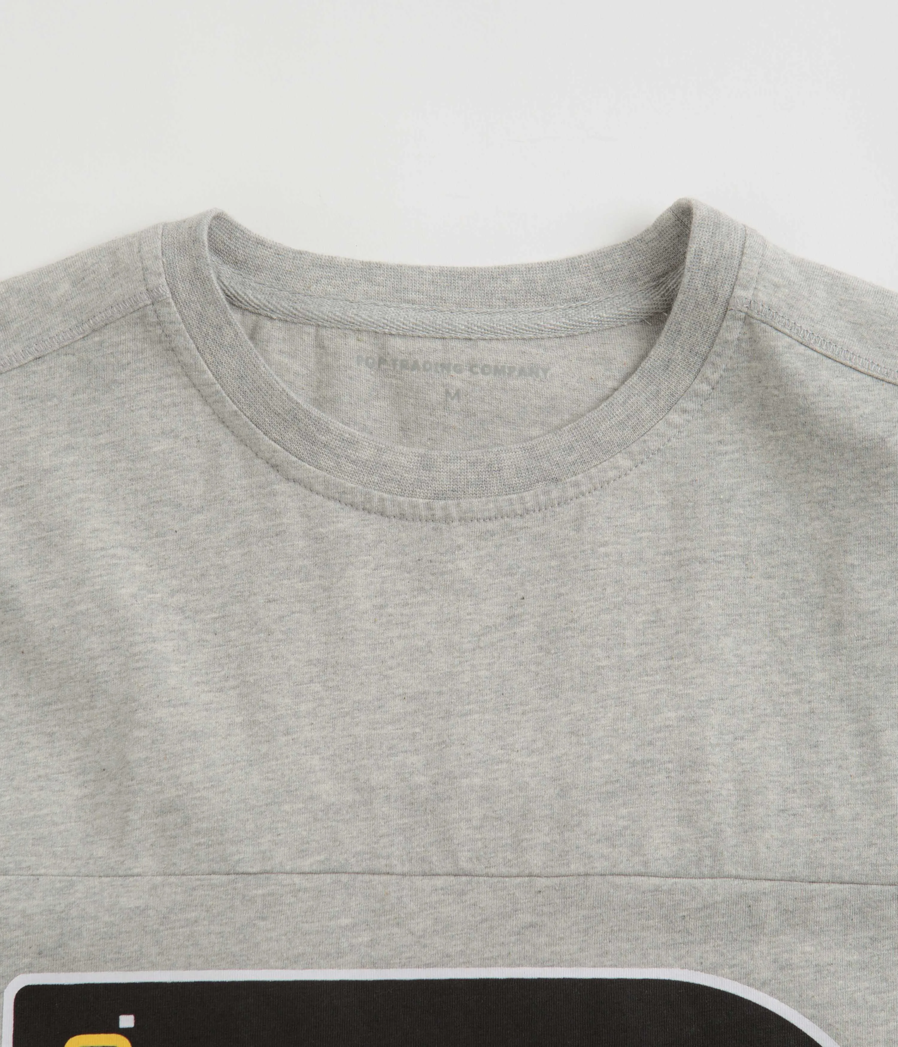 Pop Trading Company Nautica T-Shirt - Grey Heather