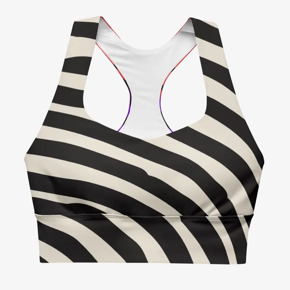 Recycled High Impact Bra "Circus"