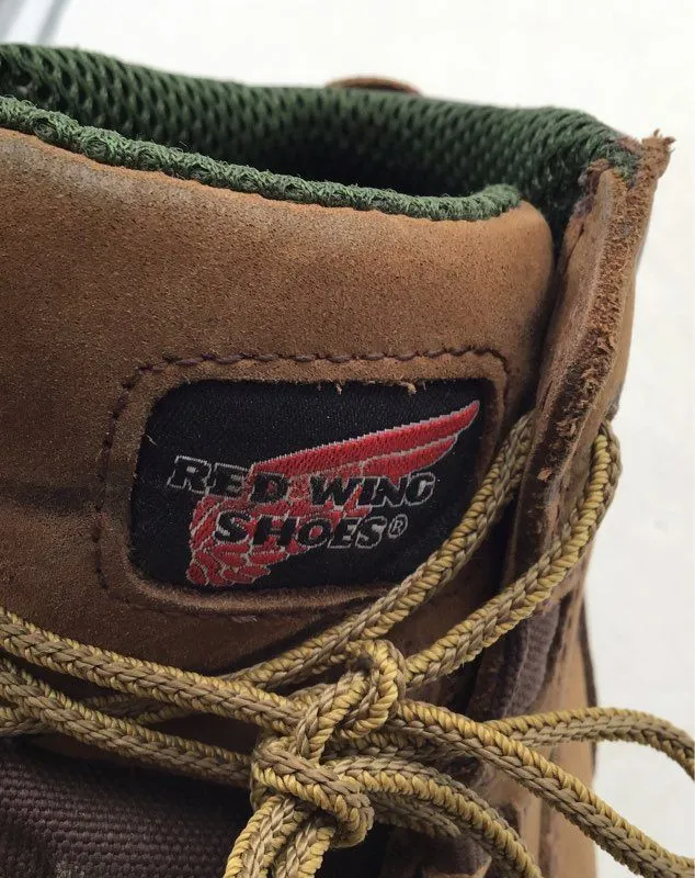 Red Wing Women's Brown Leather King Toe Work Boots - Size 9
