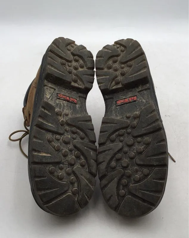 Red Wing Women's Brown Leather King Toe Work Boots - Size 9