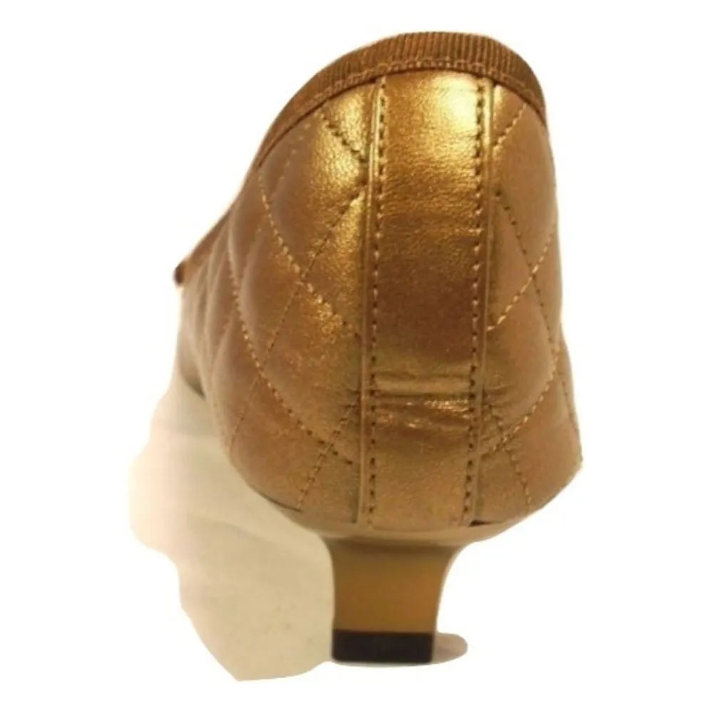 Regal Bronze Patent Paul Mayer Pumps