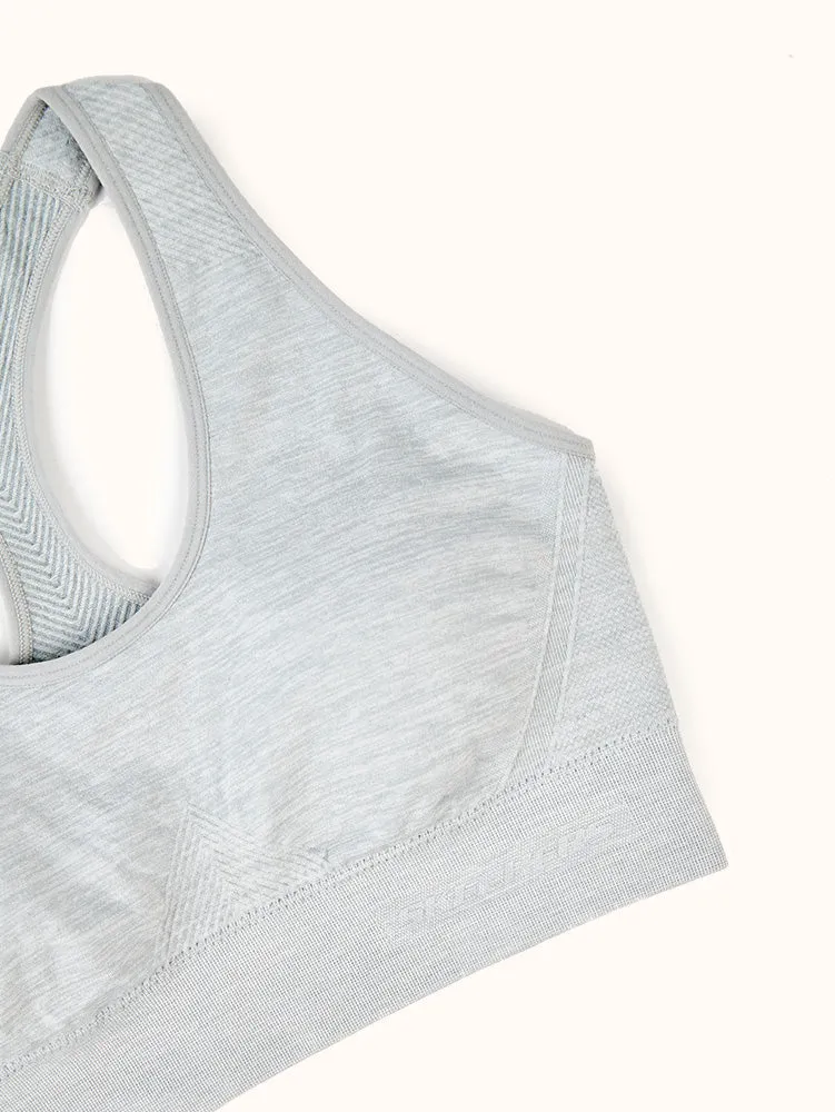 Ribbed Racerback Sports Bra