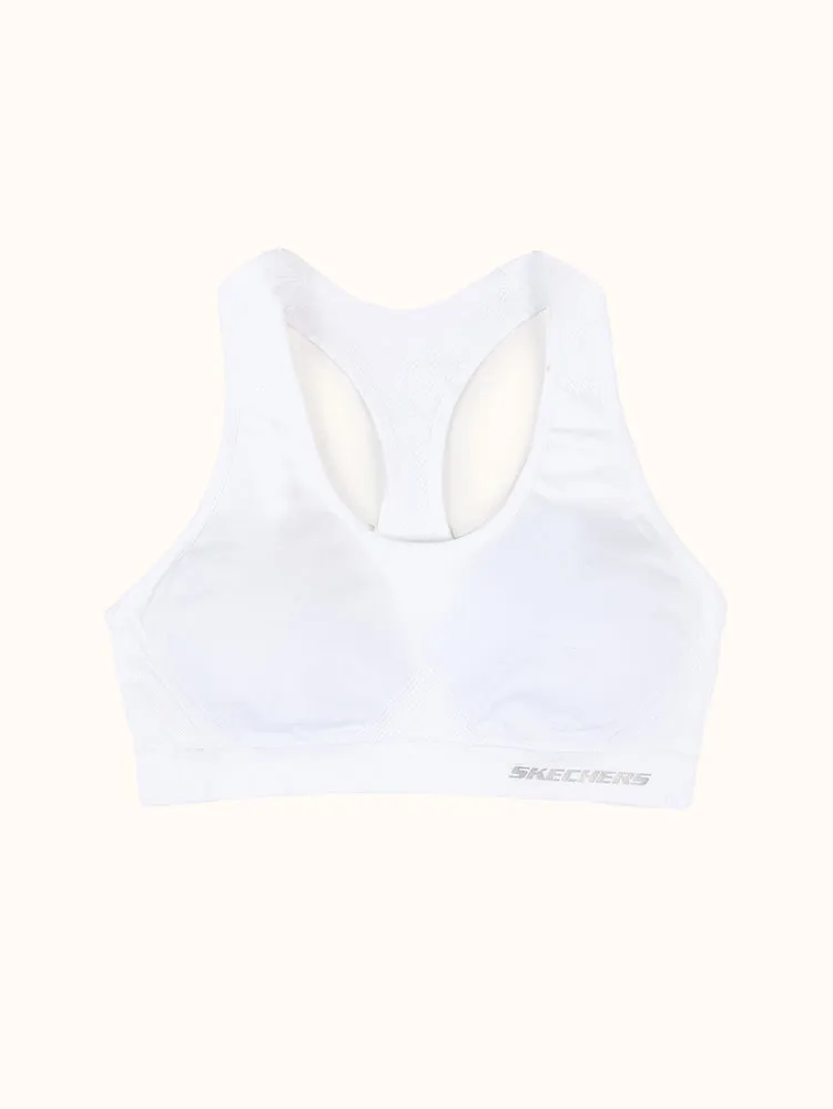 Ribbed Racerback Sports Bra