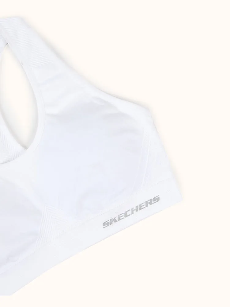 Ribbed Racerback Sports Bra