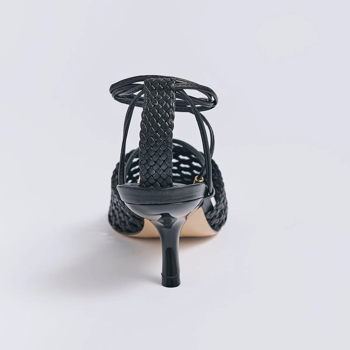 Sabrina Kitten Heel | Black