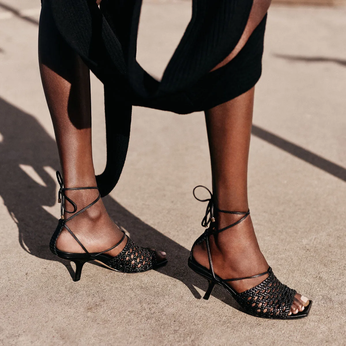 Sabrina Kitten Heel | Ivory