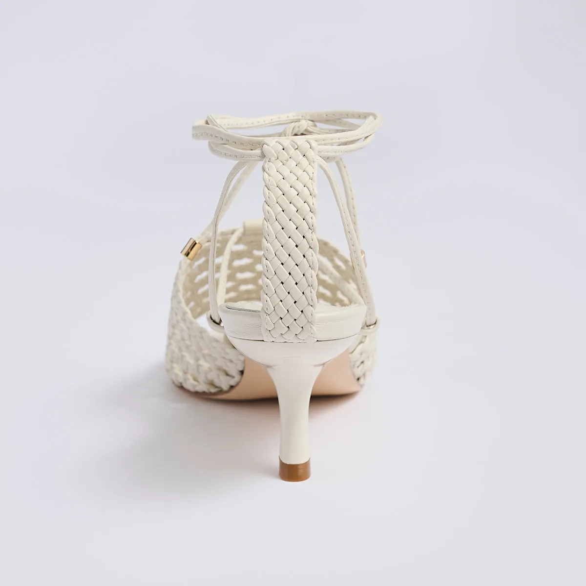 Sabrina Kitten Heel | Ivory