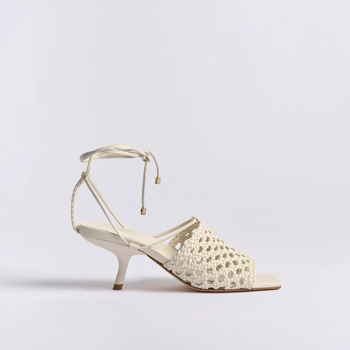 Sabrina Kitten Heel | Ivory