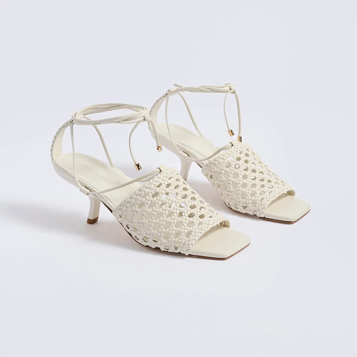 Sabrina Kitten Heel | Ivory