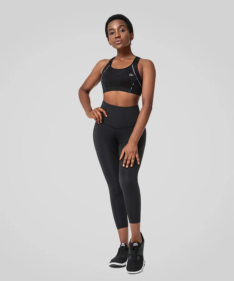Sculpt Racerback Line Padded Running Bra | Women's High Support Sports Bra