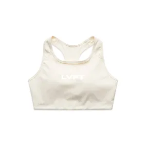 Slate Sports Bra - Cream