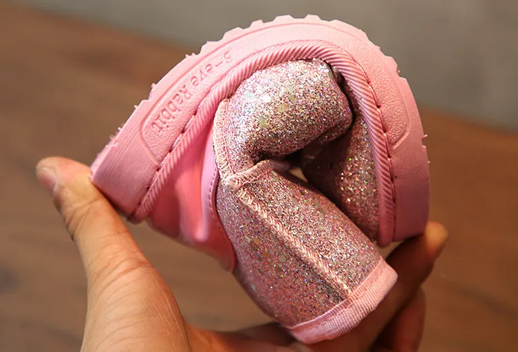 Soft Sole Snow Sequins Boots - GlamzLife