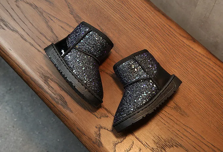 Soft Sole Snow Sequins Boots - GlamzLife