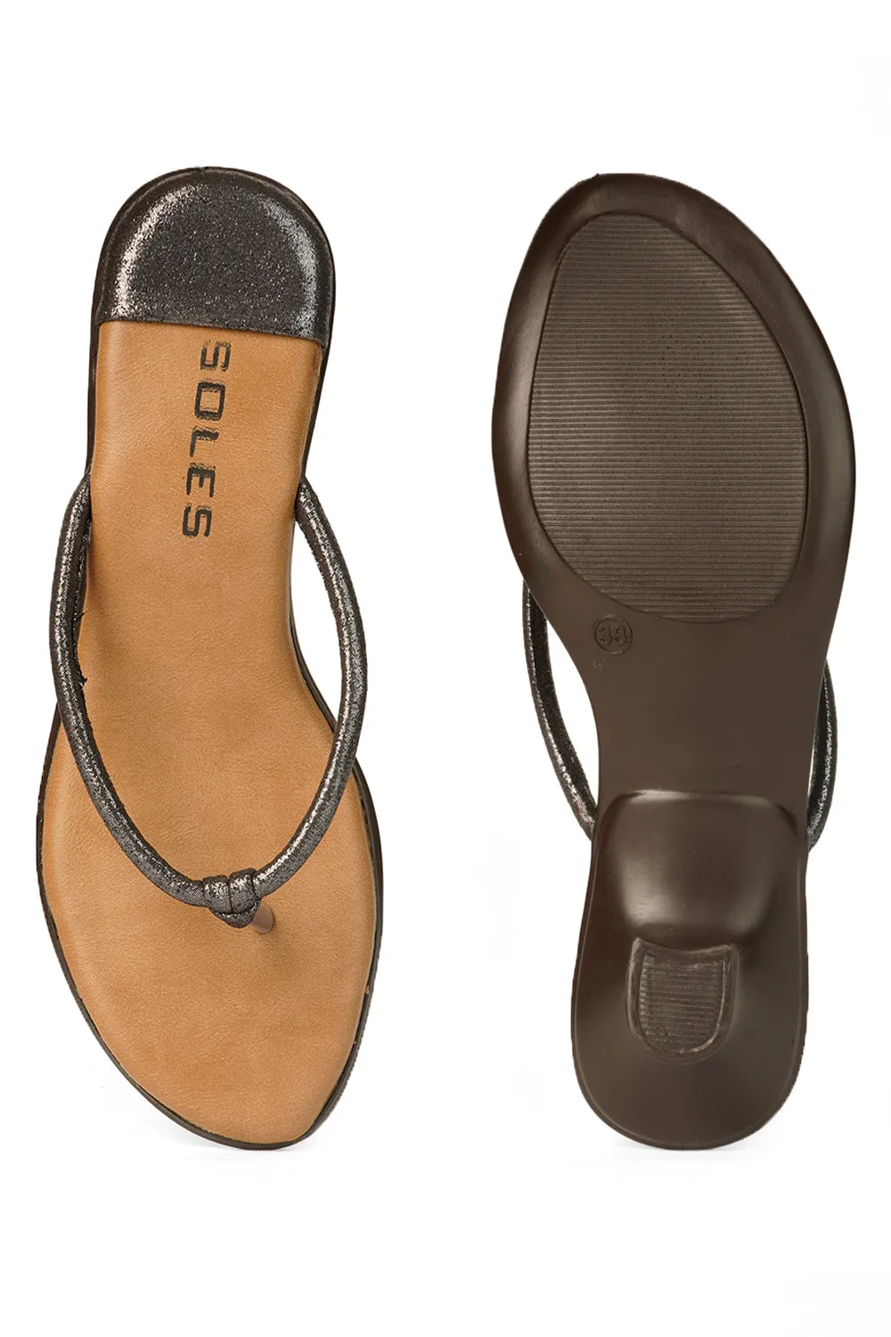 SOLES Sandal Kitten Heels