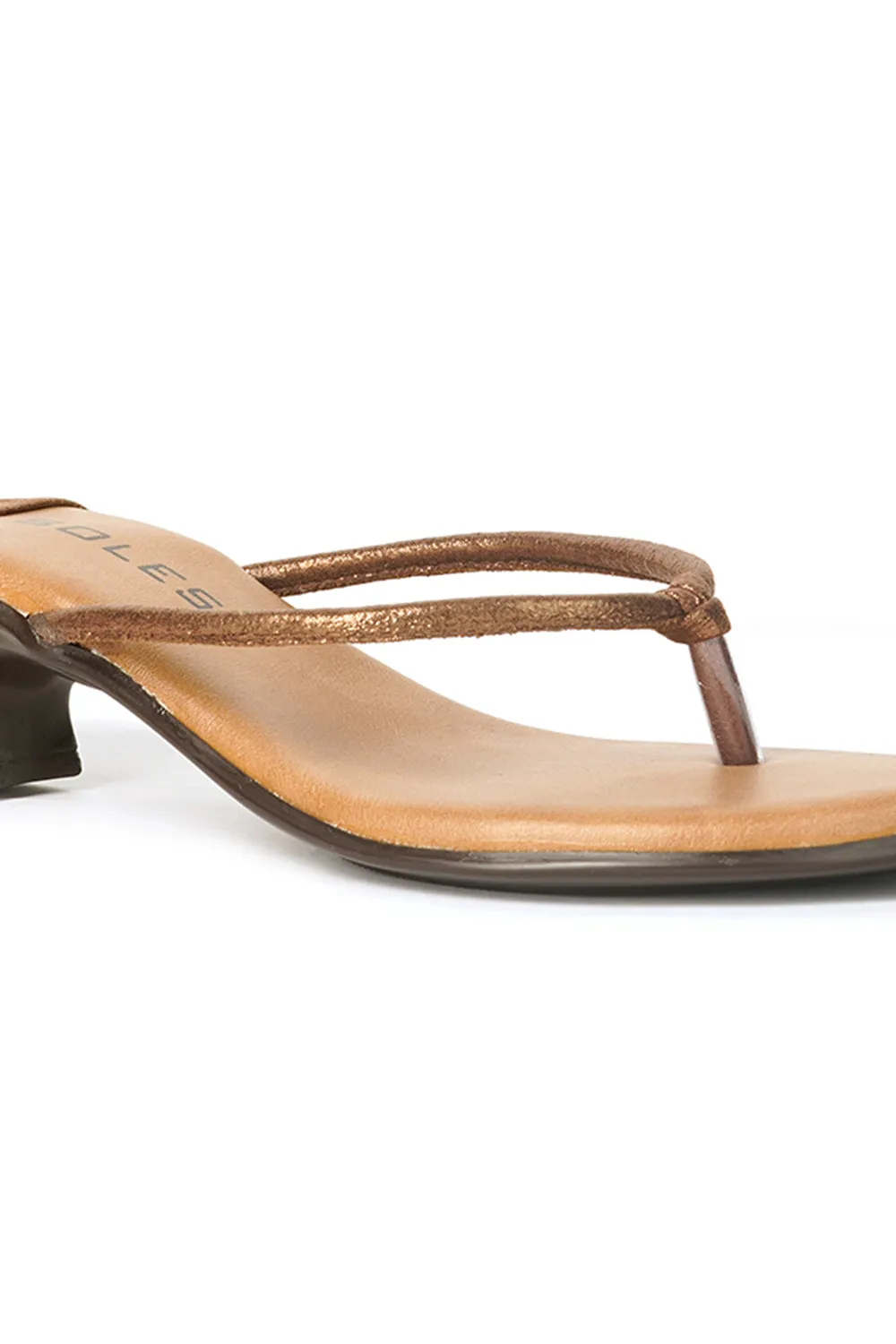 SOLES Sandal Kitten Heels