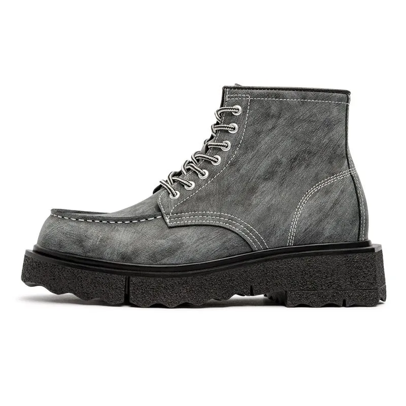Split Leather Work Safety Boots
