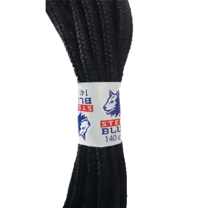 STEEL BLUE Replacement Nylon Laces - Black 140cm and 160cm