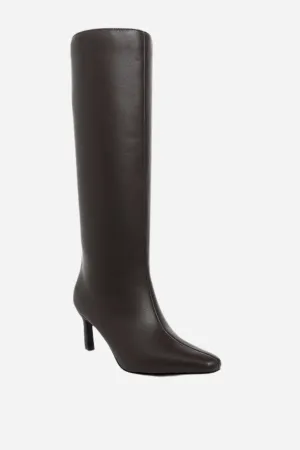Syringa Kitten Heel Long Boots