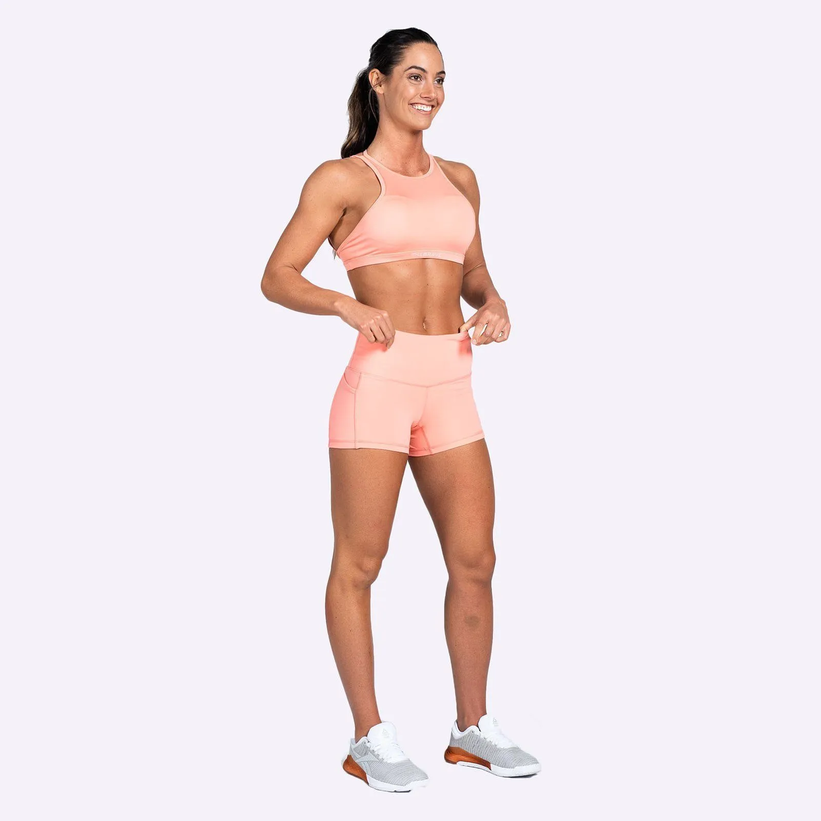 The Brave - Women's Suspend Bra - Coral Glow