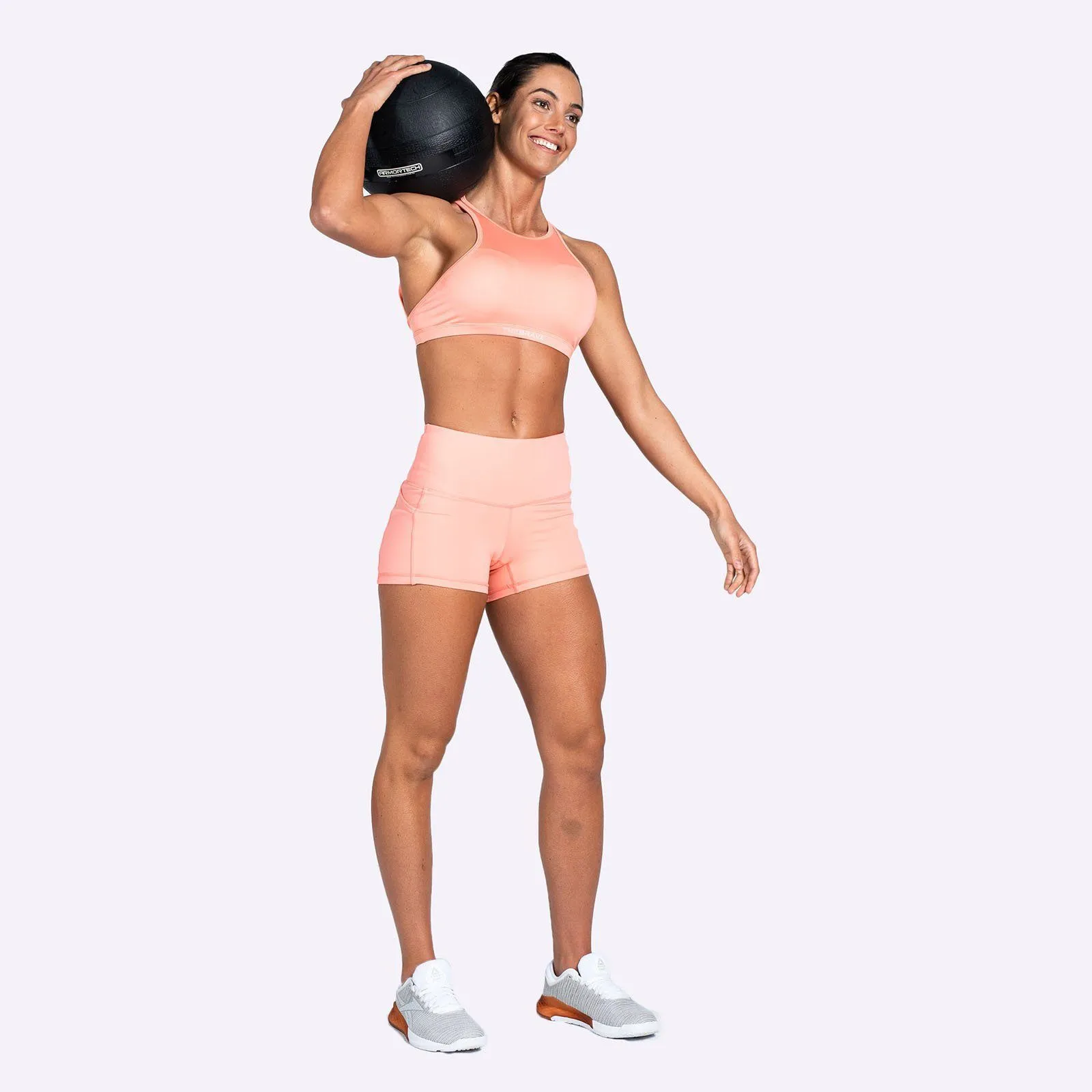 The Brave - Women's Suspend Bra - Coral Glow