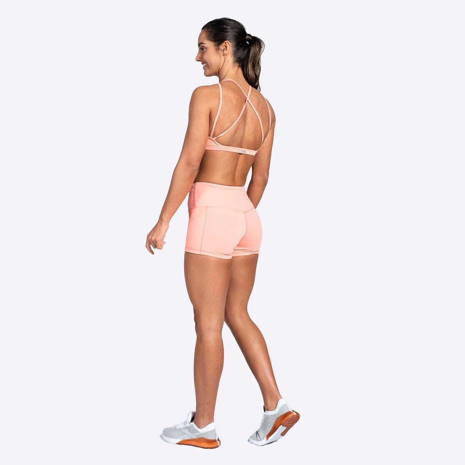 The Brave - Women's Suspend Bra - Coral Glow