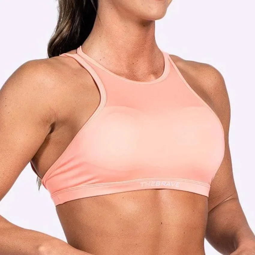 The Brave - Women's Suspend Bra - Coral Glow