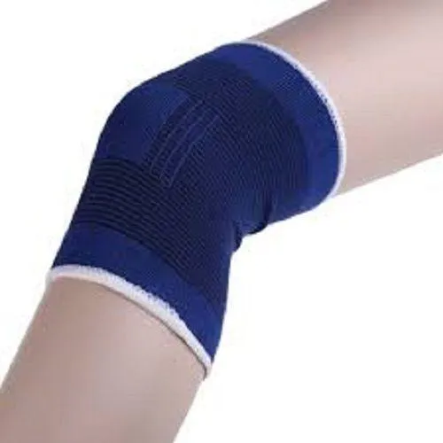 Useful Elastic Knee Support Band blue - pair