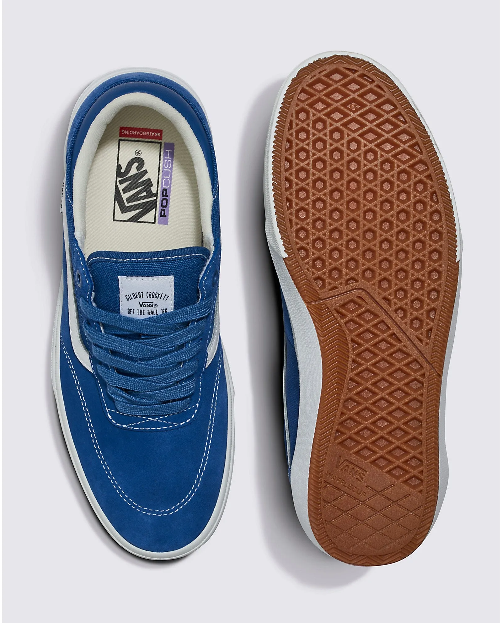 Vans Gilbert Crockett Skateboard Shoe - Blue/White