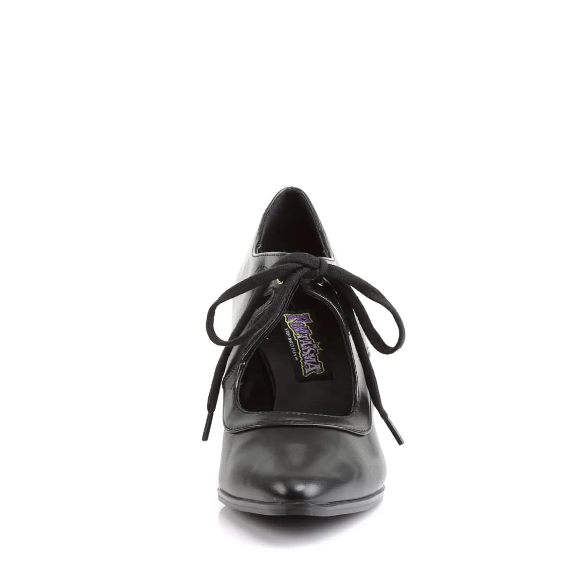 VICTORIAN-03 Black Pumps Heel
