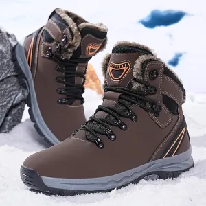 Winter Plus Size Fleece-lined Warm Snow Boots
