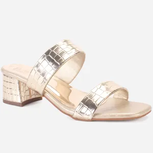 Women's "BERLIN" Fancy Block Heel Sandals