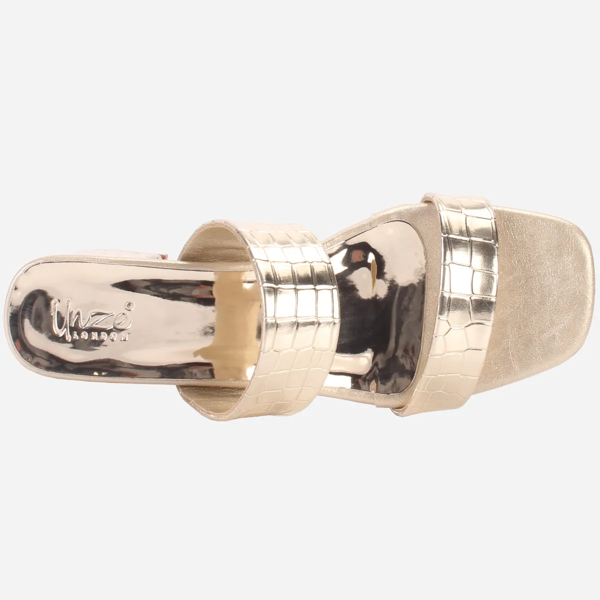 Women's "BERLIN" Fancy Block Heel Sandals