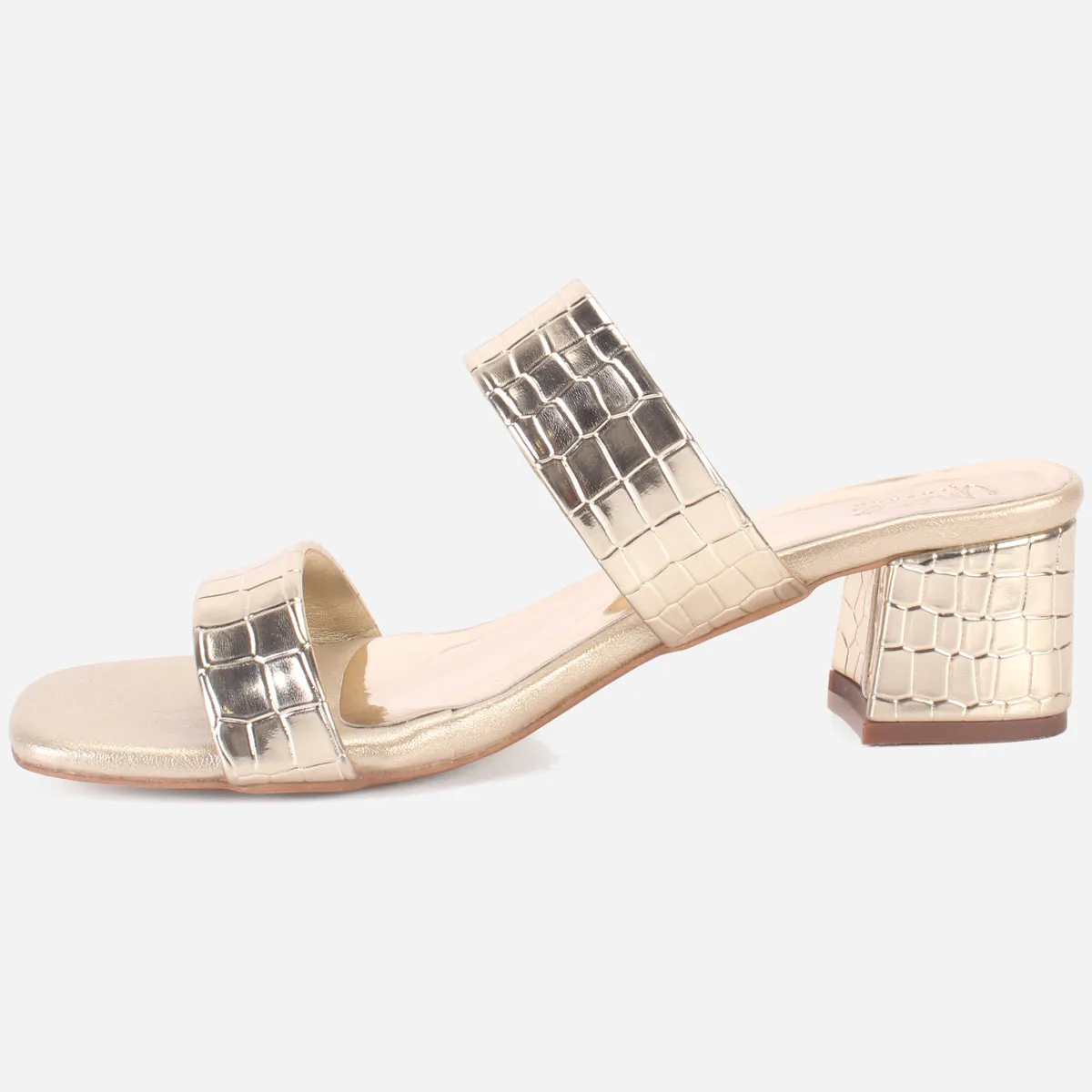 Women's "BERLIN" Fancy Block Heel Sandals